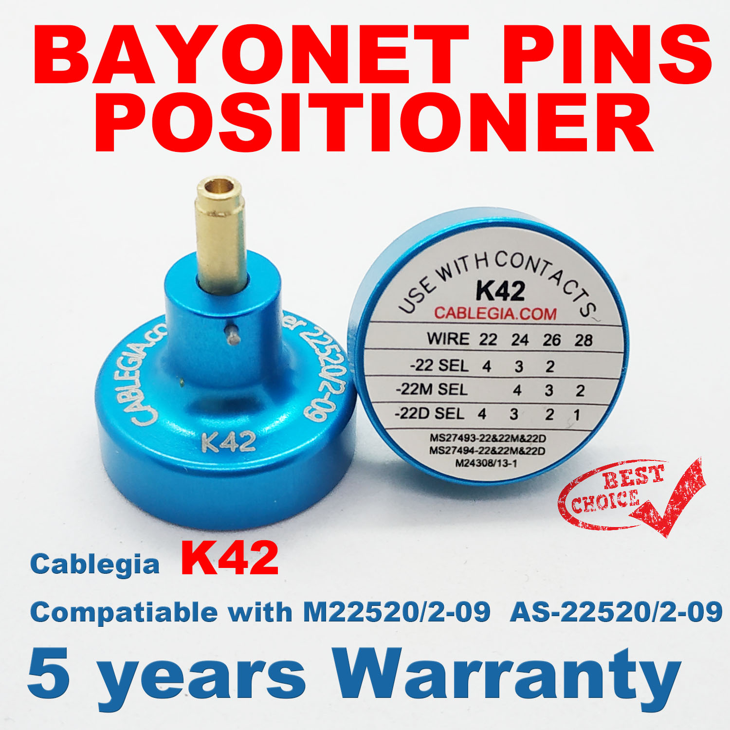 K42 Positioner - M22520/2-09