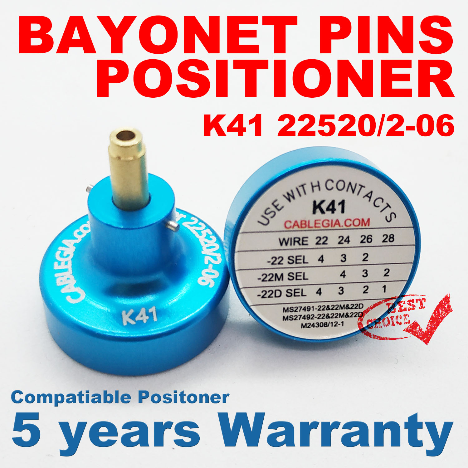 K41 POSITIONER M22520/2-06