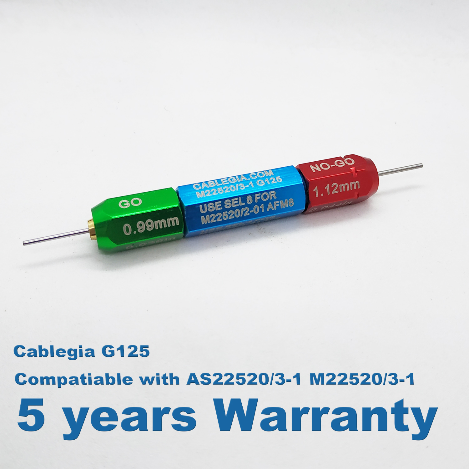 G145 Gage - GO .0410 - NO-GO.0460 - M22520/3-3